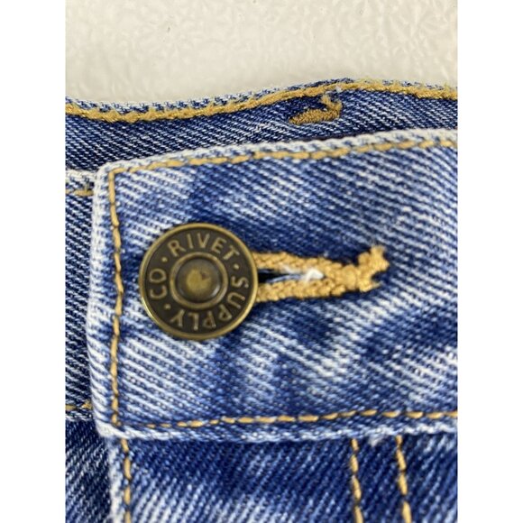 Rivet Supply Co. Classic Medium Wash Blue Jeans Men's Size 38x32 100% Cotton - Picture 4 of 10